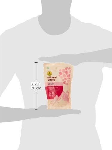 Image of Natural Tattva Himalayan Pink Salt 500g | Natural Crystal Sendha Namak for Cooking & Wellness | Unrefined & Mineral-Rich Rock Salt