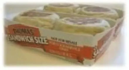 Maplehurst Bakery Thomas Sandwich Original English Muffin -- 48 per case.