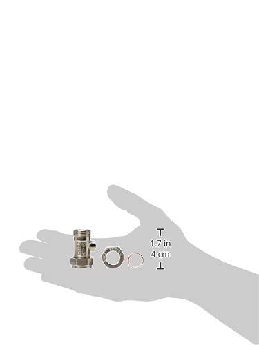 Plumb Pak Compression Isolator Valve 15mm Chrome - Pack of 2