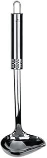 Fackelmann Nirosta 40467 Chochla do sosu z owalnym uchwytem, stal nierdzewna 29 cm