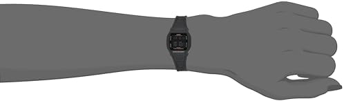 Casio Digital W-210-1BVDF Black Dial Resin Band Unisex Watch