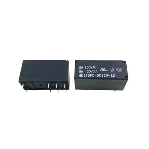 Relais 12V HK115FD-DC12V-SG haute isolation 8A pour PCB