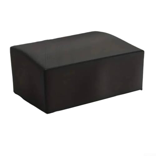 Funda impermeable para parrilla de mesa de 22 pulgadas con capucha, diseñada para uso al aire libre en parrillas de camping y estufas de gas, ajuste seguro con correas ajustables (negro)