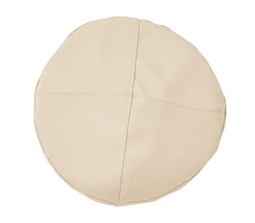 Women Cotton French Beret Hat Casual Solid Beret Hat Classic Soft Beret Cap Stylish Breathable Beanie Cap For Girls Ladies With Buckle Front Beige #TOP1