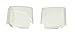 Aluminum Fender Guard, Rear, Fits Beetle, Pair, Compatible with Dune Buggy