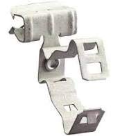 Caddy 812M24SM spring steel 1/2-3/4. 1/4in flange mount conduit clip Pkg/ 60