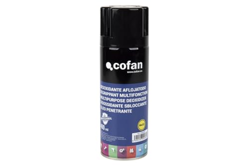 Cofan Aflojatodo Desoxidante | Multiusos | Alta efectividad para aplicaciones diversas | Disulfuro de molibdeno