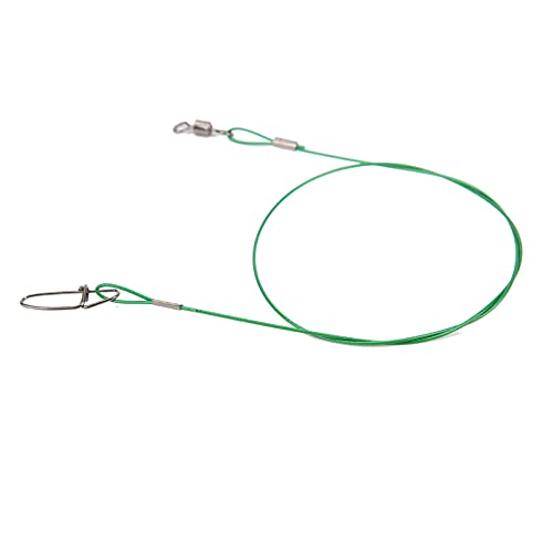 Cable de acero para pesca con mosquetón automático miniatura 2