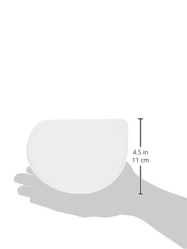 de Buyer - Teigschaber aus Kunststoff, flexibel - 15 x 11 cm - 4858.00N, Weiß (Packung mit 2)
