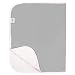 Kushies Baby Deluxe Change Pad, Grey Solid