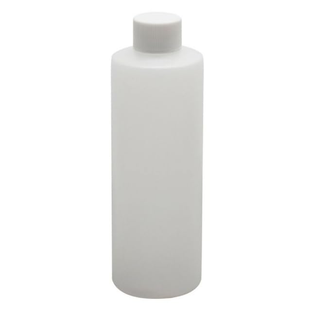 JG Finneran 9-211B-2 HDPE Precleaned Narrow Mouth Jar with White Polypropylene Closure and F217 Lined, 24-410mm Cap Size, 250mL Capacity (Pack of 230)