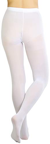 Image of ToBeInStyle Women's Nylon Solid Opaque Pantyhose Tights