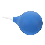 LRXIYODE Poire Pipette Silicone Bleue Ballon Aspiration Précis pour Laboratoire et Applic...