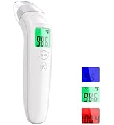 TOPBOMED Infrared Thermometer,Touchless Forehead Thermometer with Fever Indicator for Adults and ...