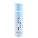Lucy Bee Hydrating Foam Face Wash for Men & Women, Certified Natural Daily Face Wash with Ginseng, Dermatologist Approved for Sensitive Skin, Safe for Teen Skin, Quick & Easy To Use, 150ml