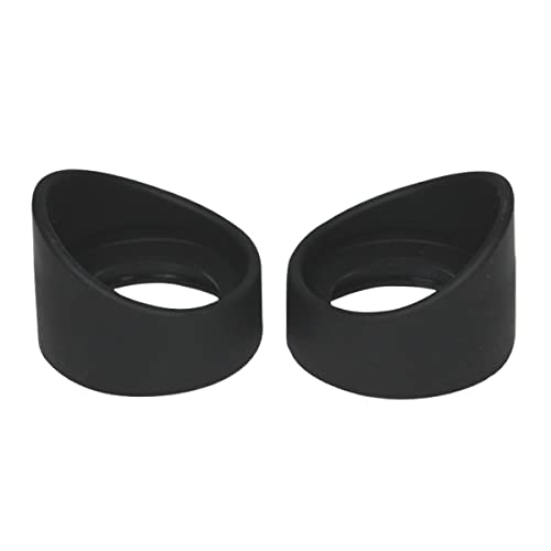 顕微鏡キット 生物学的ステレオ顕微鏡用2個/セット34mm直径ゴム接眼レンズカバーガード 顕微鏡レンズアダプター