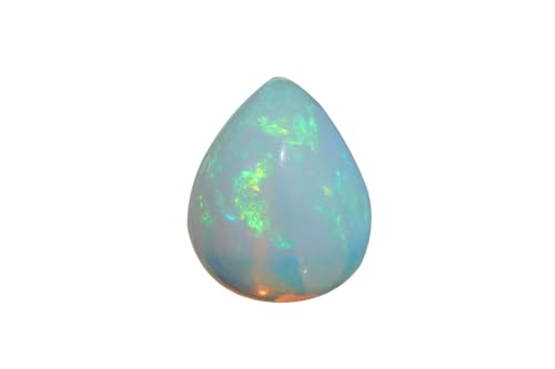 Opale éthiopienne naturelle forme poire pour réparer un bijou