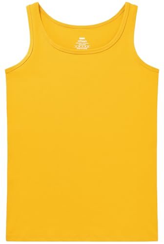 Image of QBK 2T-13Years Girls Tank Tops Cotton Dance Basic Sleeveless Undershirts