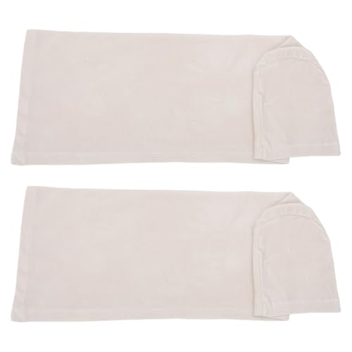 2 Fundas de Terciopelo para Reposabrazos de Sofá Lavables 2