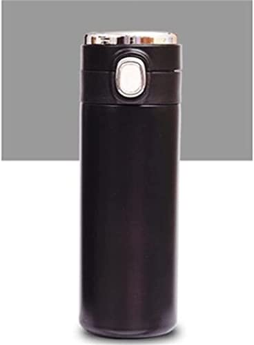Stainless Steel Color Changing Smart Water Bottle Thermos Cup Tea Creative Thermos Cup Leak-Proof (Color : A)