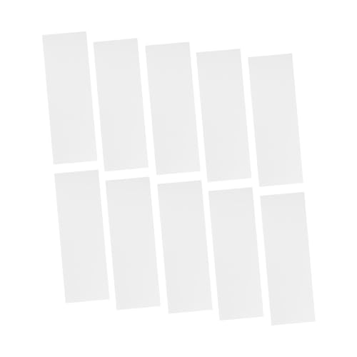 ULTECHNOVO 50pcs Blank Microscope Slides for Cell Sample Observation Microscope Slides for Education Research Biology Chemistry Engineering and Manufacturing Use