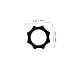 30pcs Tightening Nut: Ball-Joint Fixed Adapter Tightening Ring for Car Phone Holder Mount - Plastic Car Accessories for Air Vent and Dashboard