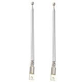 Conception portable et réglable : la fonction télescopique permet un réglage facile de la longueur, ce qui la rend pratique à transporter et à utiliser, accessoire radio, antenne pour la maison