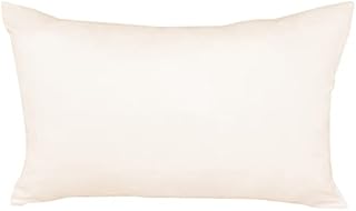 Adsin Textile Finest White Duck Feather and Down Pillows Extra Soft Filled in 100% Down Proof Cotton Blend Cover Hotel Quality Bed Pillow Pack of 1