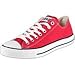 Converse Unisex Chuck Taylor All Star Core Ox Sneaker, Red, Men's 7.5 Women's 9.5