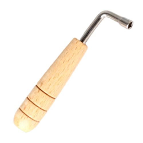Nubamzy Autoharp - Llave de afinación de metal antideslizante de cuatro esquinas, accesorios profesionales de afinación de música, herramientas de repuesto para el hogar, rendimiento