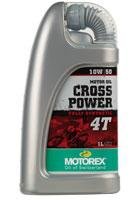 Motorex - Olio motore 10W50, 4 tempi, Cross Power 4T, 100% sintetico, 1 l