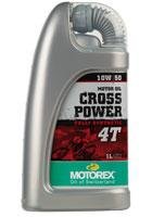 Motorex - Huile moteur 10W50 4 temps CROSS POWER 4T 100% synthese - 1l
