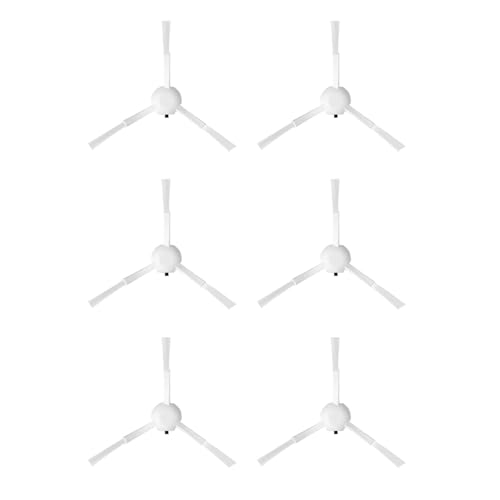 NUHFUFA 6 PCS Side Brushes Replacement Part Robot Vacuum Cleaner Accessories Compatible with Xiao-mi Mijia X20/X20 Plus Sweeper