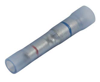 16-14 AWG to 22-18 AWG Heat Shrink Step Down Butt Splice Connector (100/Pkg.)