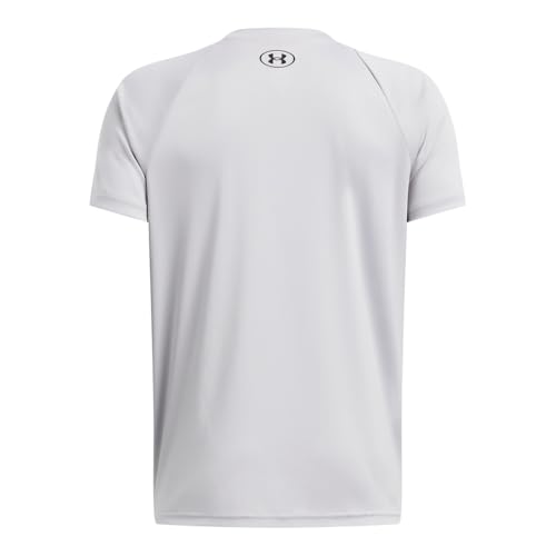 Image of Under Armour Boys' Tech Hybrid Printed Fill Short-Sleeve T-Shirt