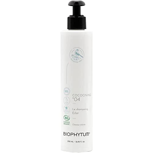 Shampoing certifié Bio pour cheveux colorés - conservez au naturel votre coloration et vos reflets - 250 ml - COCOONING 04 - fabriqué en France Cover