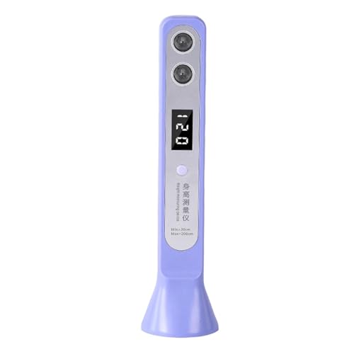 Altimètre numérique portable violet à affichage LED pour vos randonnées en montagne