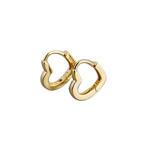 Boucles d'oreilles coeur à offrir en cadeau romantique pour femme