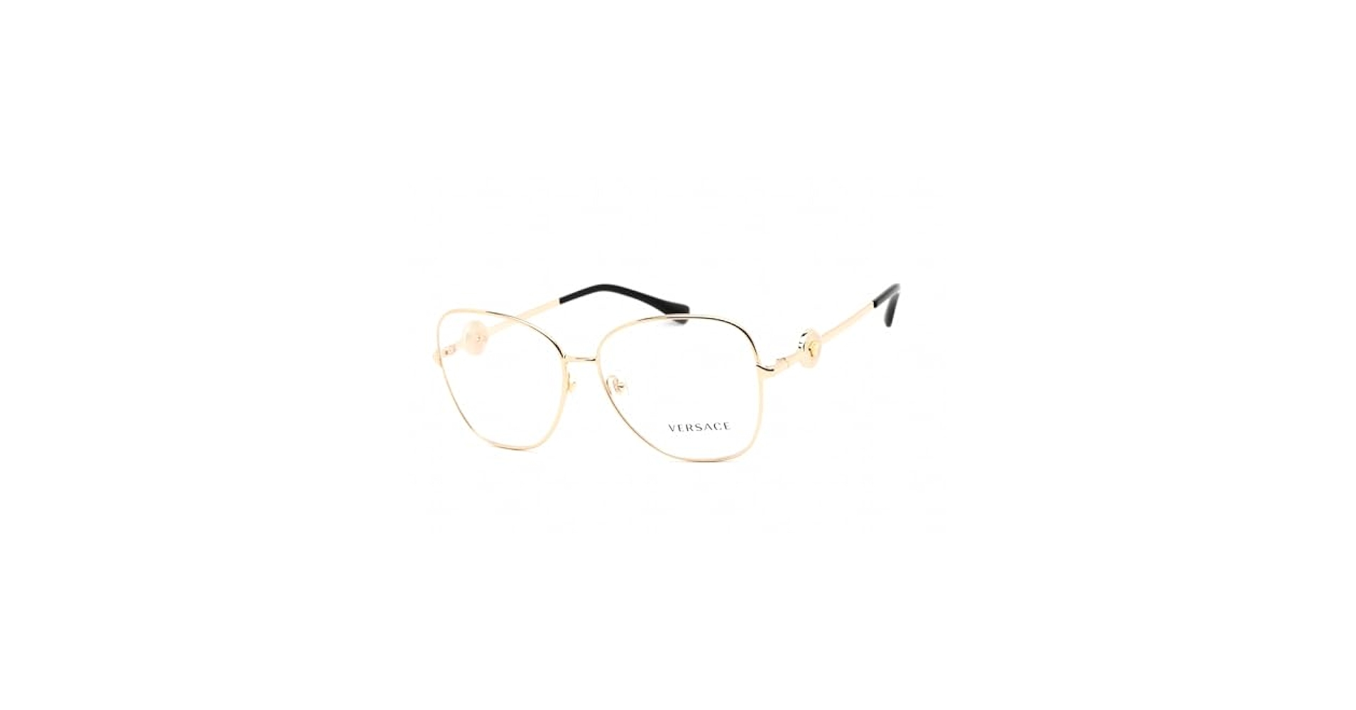 Versace Eyeglasses VE 1289 1002 Gold at Amazon Women's
