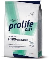 Prolife Hypoallergenic All Breeds Adult Codorniz Fresca 2 kg, alimento completo hipoalergénico para perros adultos de todos los tamaños con intolerancias alimentarias.