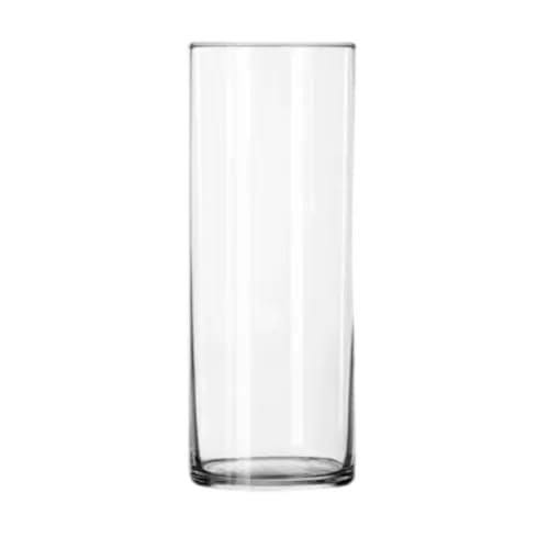 Libbey Cylinder Vase, 9-Inch, Clear, Set of 12