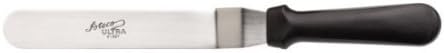 Ateco 1307 Ultra Offset Spatula with 7.75 by 1.25-Inch Stainless Steel Blade, Plastic Handle, Dishwasher Safe