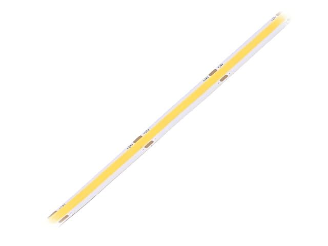 10X COB-320-NW-24-8W Striscia LED COB bianco neutro 24V 8mm IP20 160° 8W/m FOSE