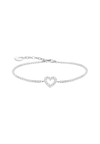 Bracelet tennis argent 925 cœur THOMAS SABO : le cadeau romantique idéal