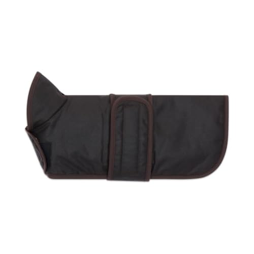 Manteau Teckel ciré marron veste imperméable chien 36cm - 2