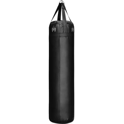Meister 100lb Filled Heavy Bag for Boxing, MMA & Muay Thai - 60 Professional Kicking & Punching Bag