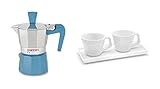 ALLUMINIO: prodotta in alluminio di alta qualità che rispetta e non ossida il caffè.