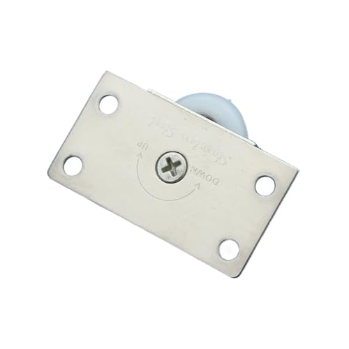 Roulettes de porte coulissante en acier pour stopper les grincements