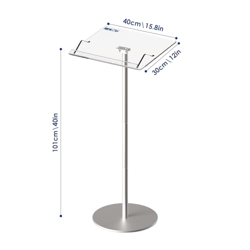 image for RexTact Acrylic Podium Stand,43