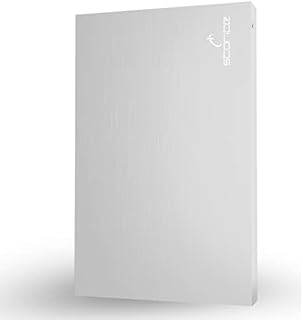 Storite F32 2.5 Ultra Slim Portable External Hard Drive USB 2.0 with 500GB Memory Expansion HDD Backup Storage, Fast Data Transfer, Hard Disk Compatible with MAC/PC/Laptop/Desktop/Chromebook (Red)